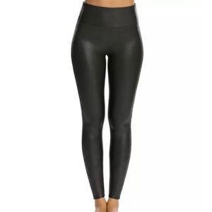 Spanx faux leather leggings
